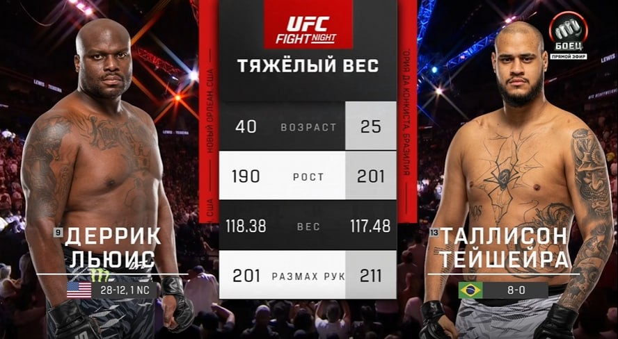 Preview Таллисон Тейшейра впервые высказался о своем поражении нокаутом на UFC Nashville