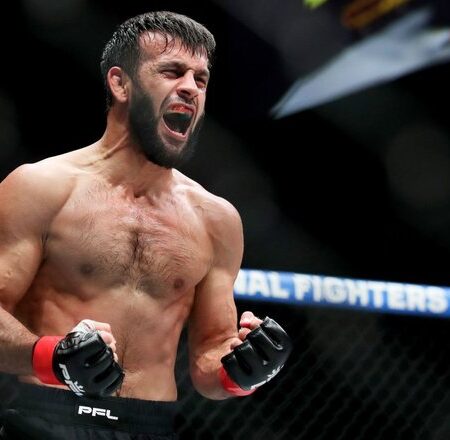 Гаджи Рабаданов сокрушает Кевина Ли нокаутом на PFL 6