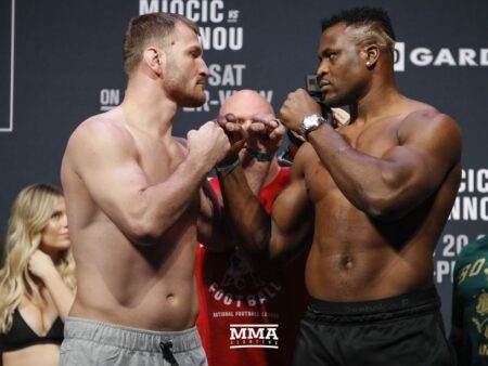 Бой на UFC 320 с участием «мини Нганну» может быть спасен благодаря предложению бывшего чемпиона