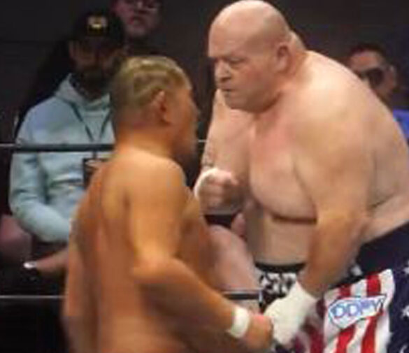 Баттербин нокаутировал рестлера за 29 секунд после отмены «неконкурентного» боя с легендой UFC