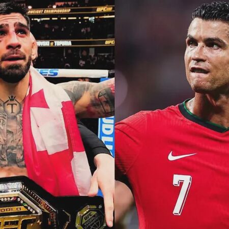 Криштиану Роналду и Илия Топурия: от краткой вражды до крупного партнерства в ММА